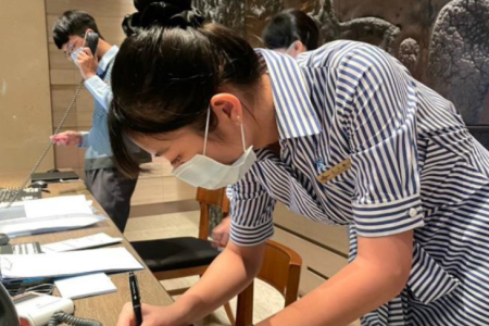 實習/雲品酒店/櫃檯接待部門