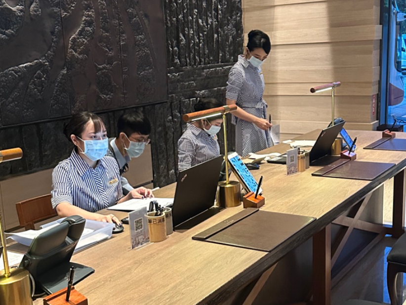實習/雲品酒店/櫃檯接待部門